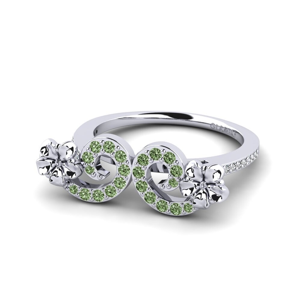 Green Diamond Ring Abricotierr
