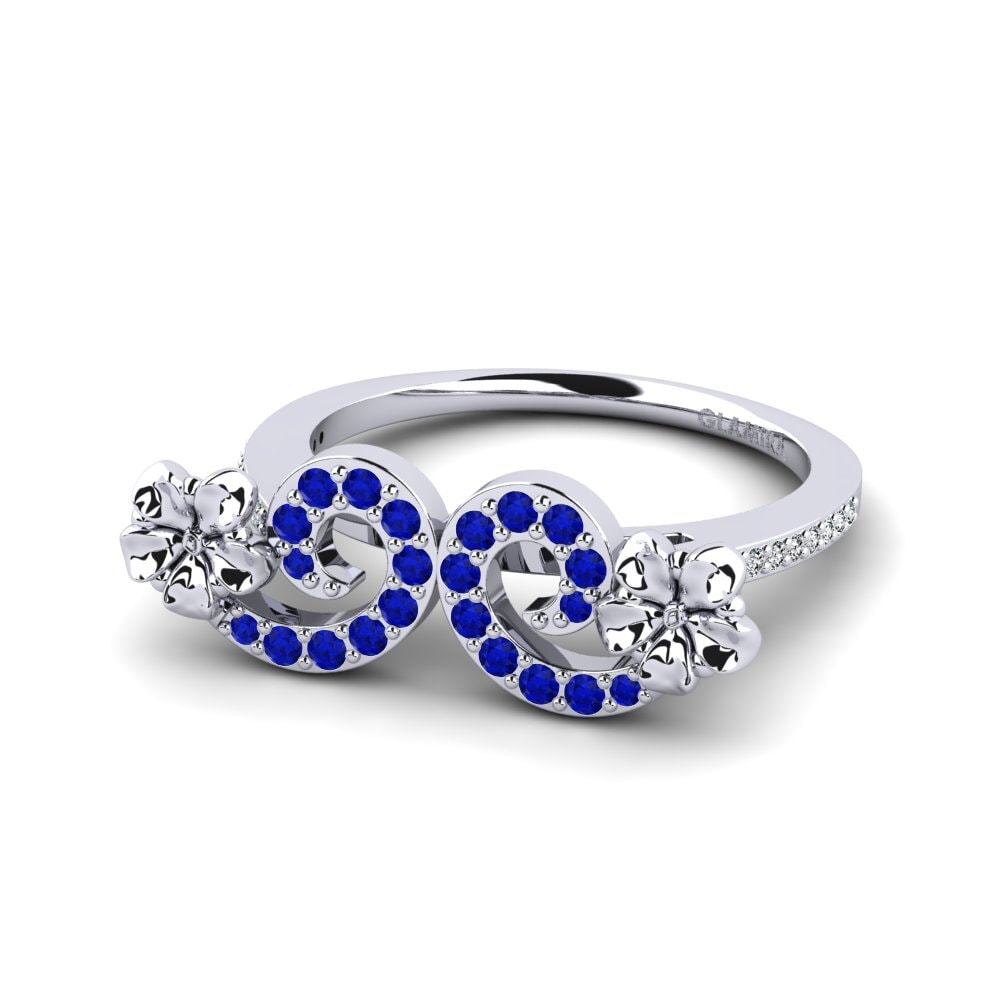 Saphir Ring Abricotierr