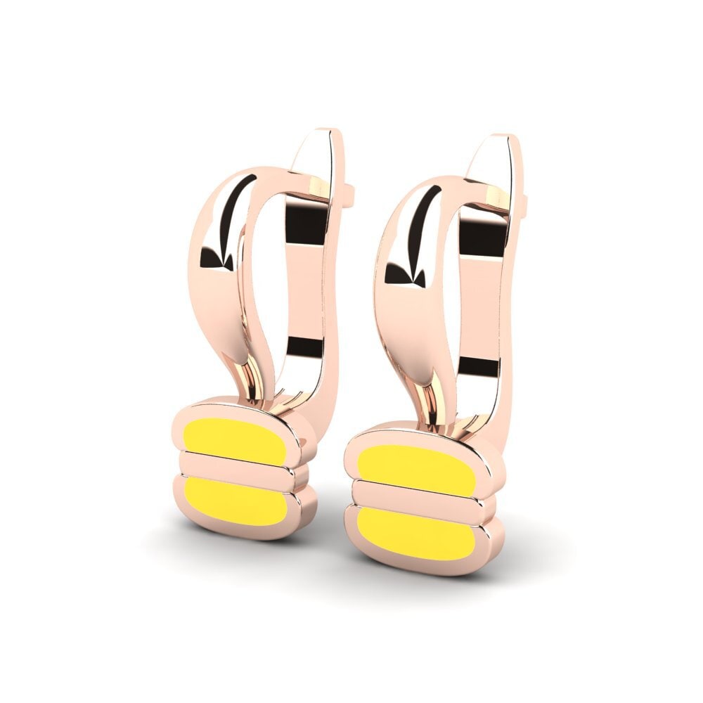 9k Oro Rosa Pendiente para Niño Accariyam