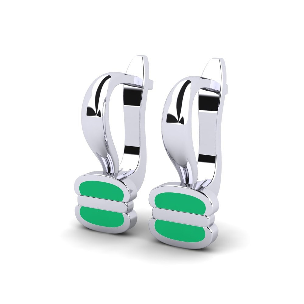 White Silver Kid's Earring Accariyam