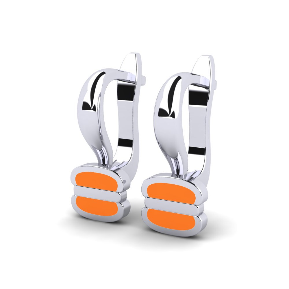 18k White Gold Kid's Earring Accariyam