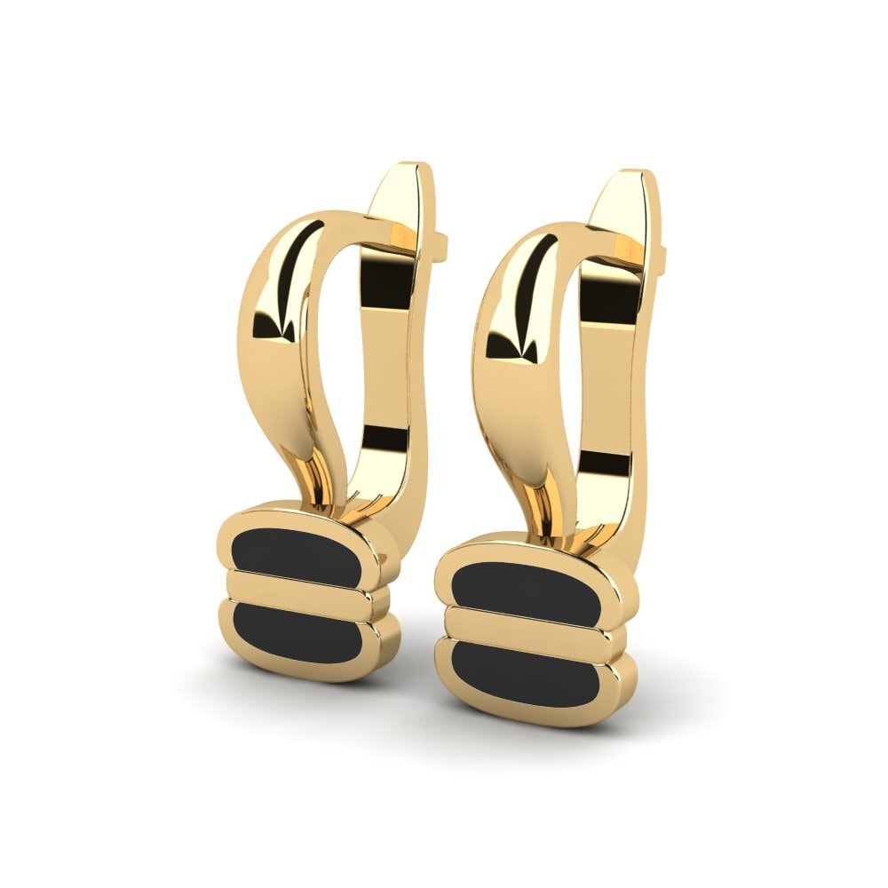 14k Oro Amarillo Pendiente para Niño Accariyam