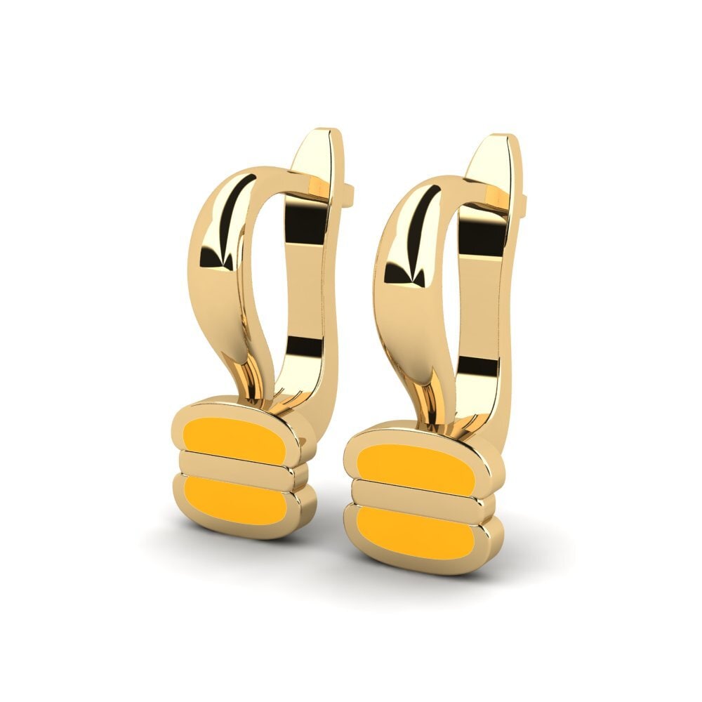 14k Oro Amarillo Pendiente para Niño Accariyam