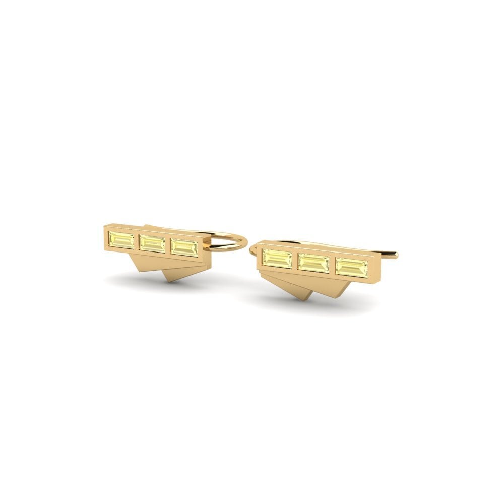 Yellow Sapphire Women's Earring Accumulate