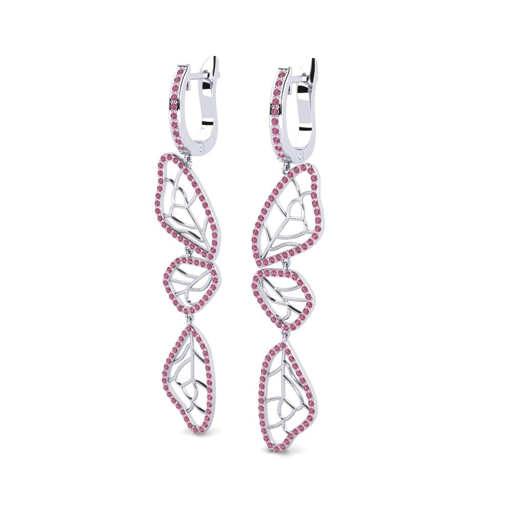 Rhodolite Garnet Earring Achef
