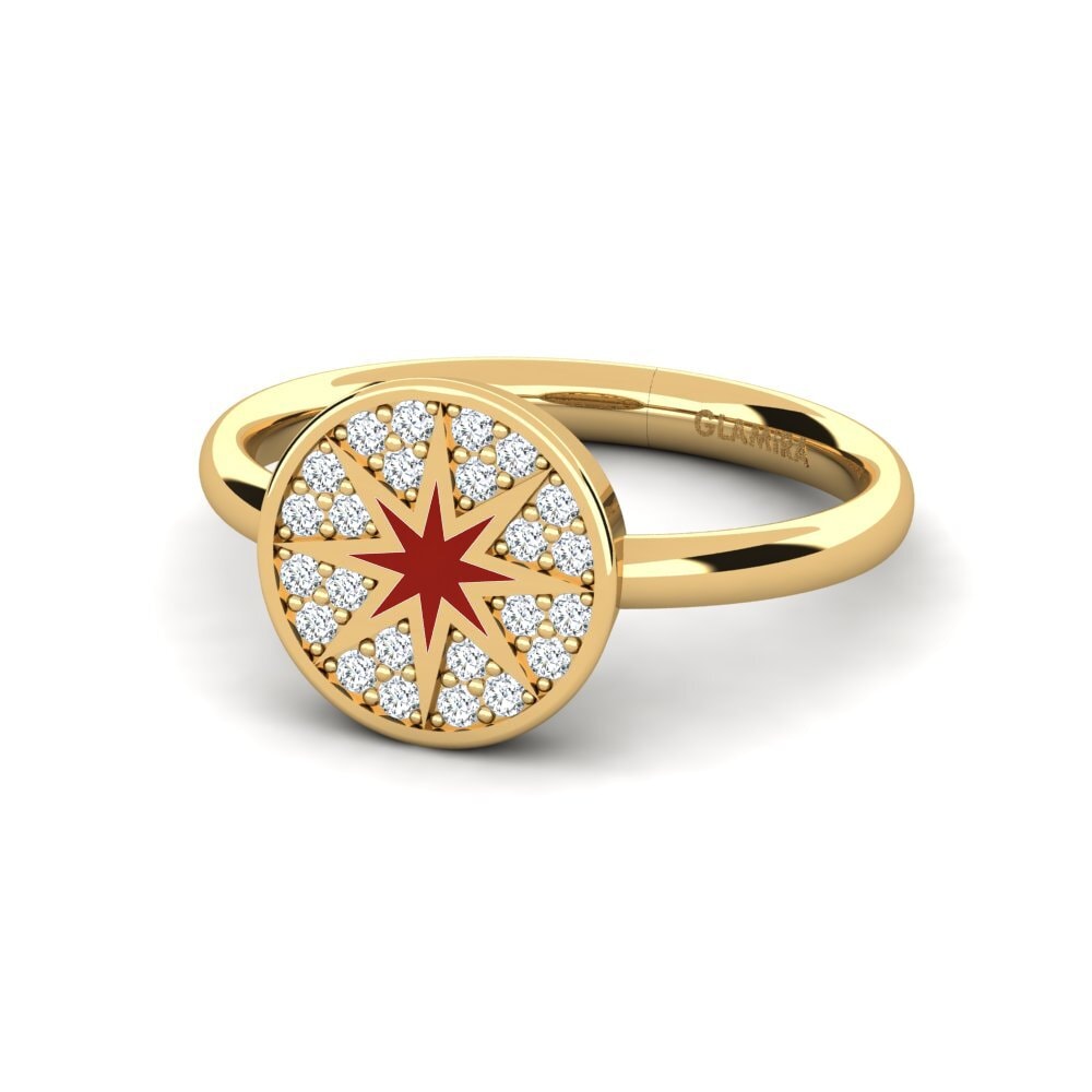 Gelbgold 375 Ring Acheres