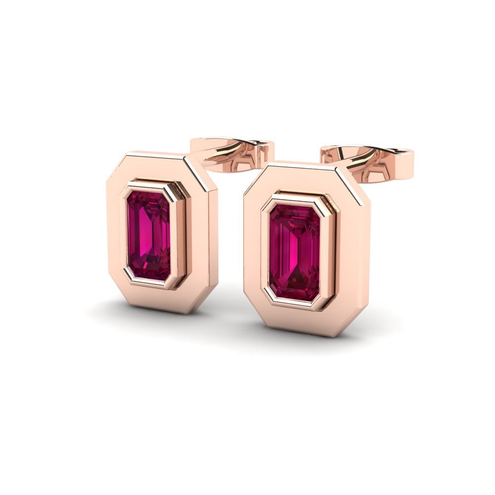 Emerald Cut Women's Earring Achill