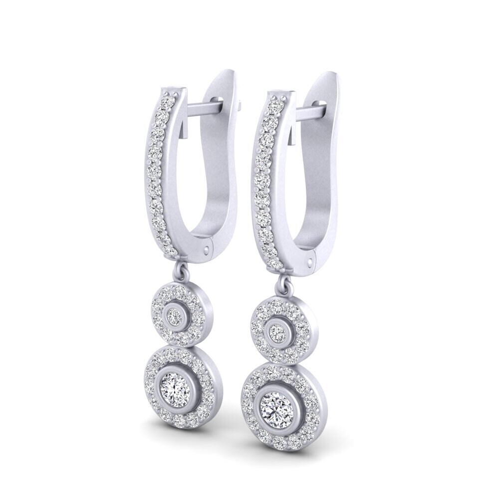 Lab Grown Diamond Women's Earring Acrostiche