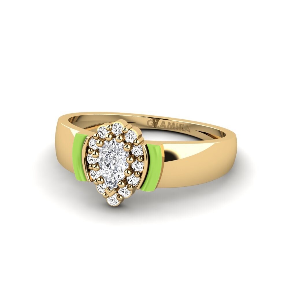 Moissanit Pinker Ring Acworth
