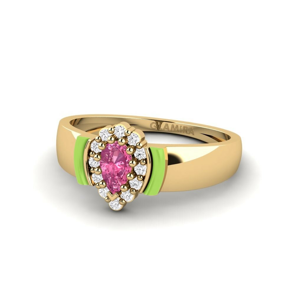 Bagues Tourmaline Rose Pinky