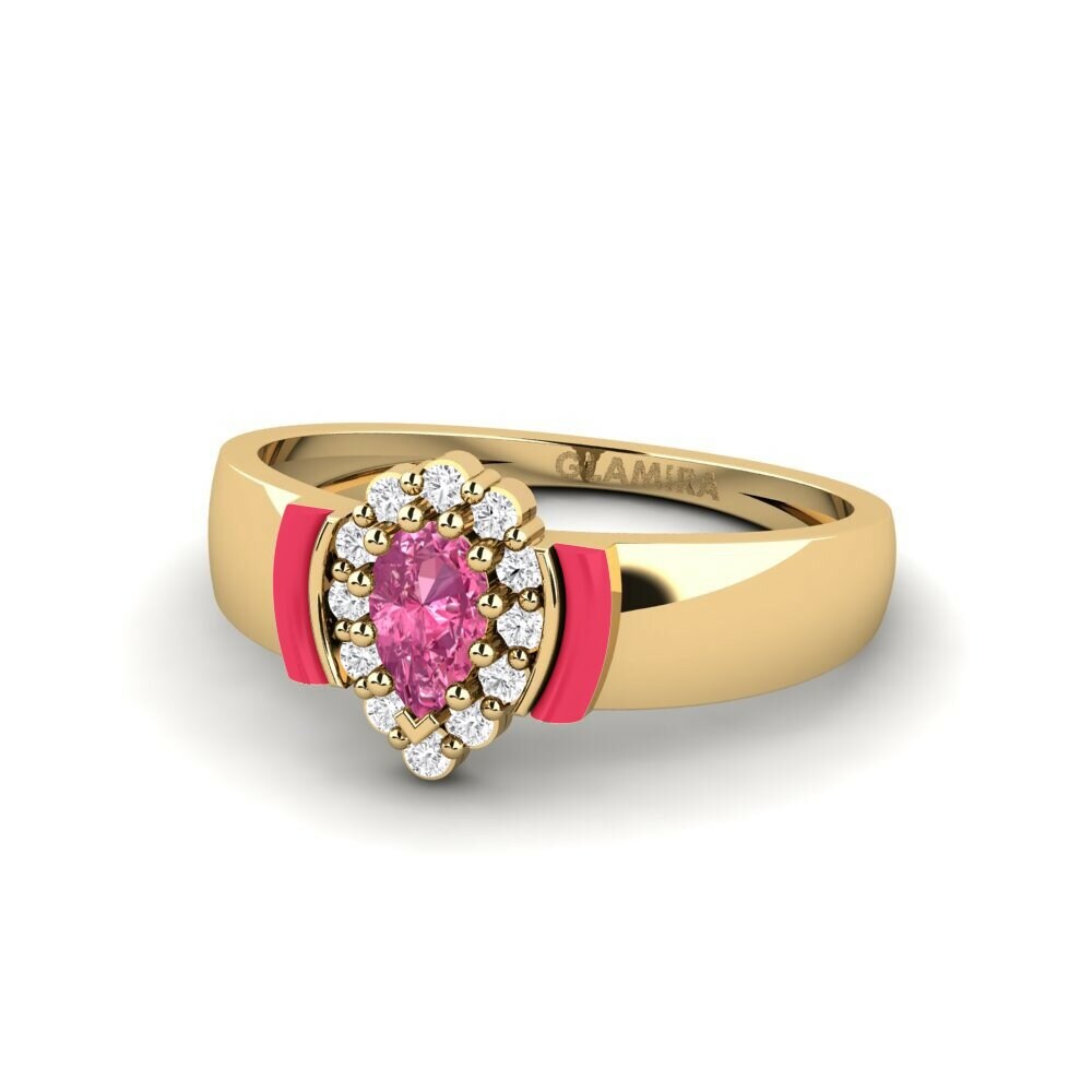 Bagues Tourmaline Rose Pinky