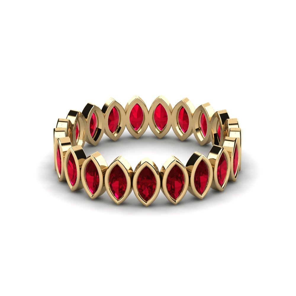 Circonita Roja Anillo Ad Hoc