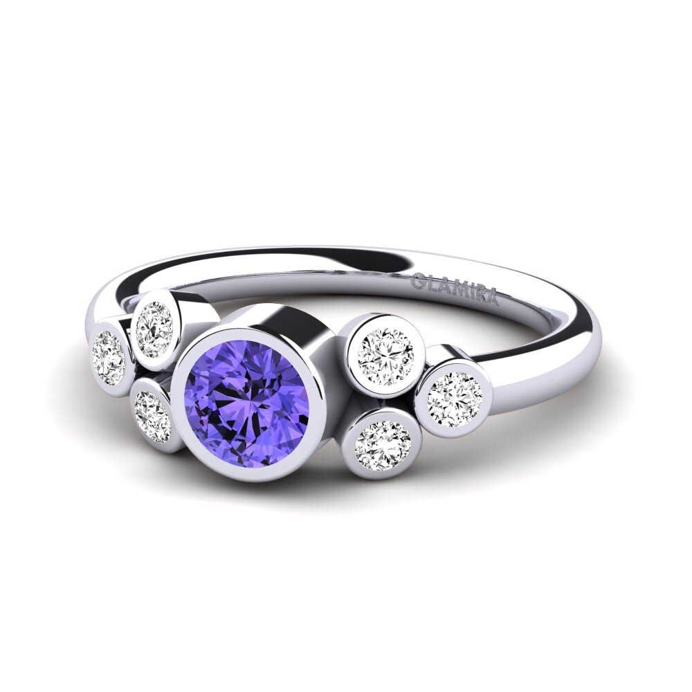 Tanzanite Engagement Ring Adamaris