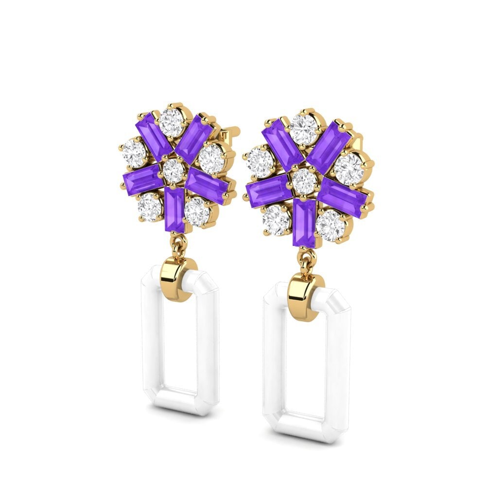 Amethyst Women's Earring Addario