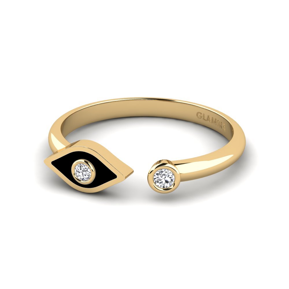 Labor-gezüchteter Diamant Ring Adecial