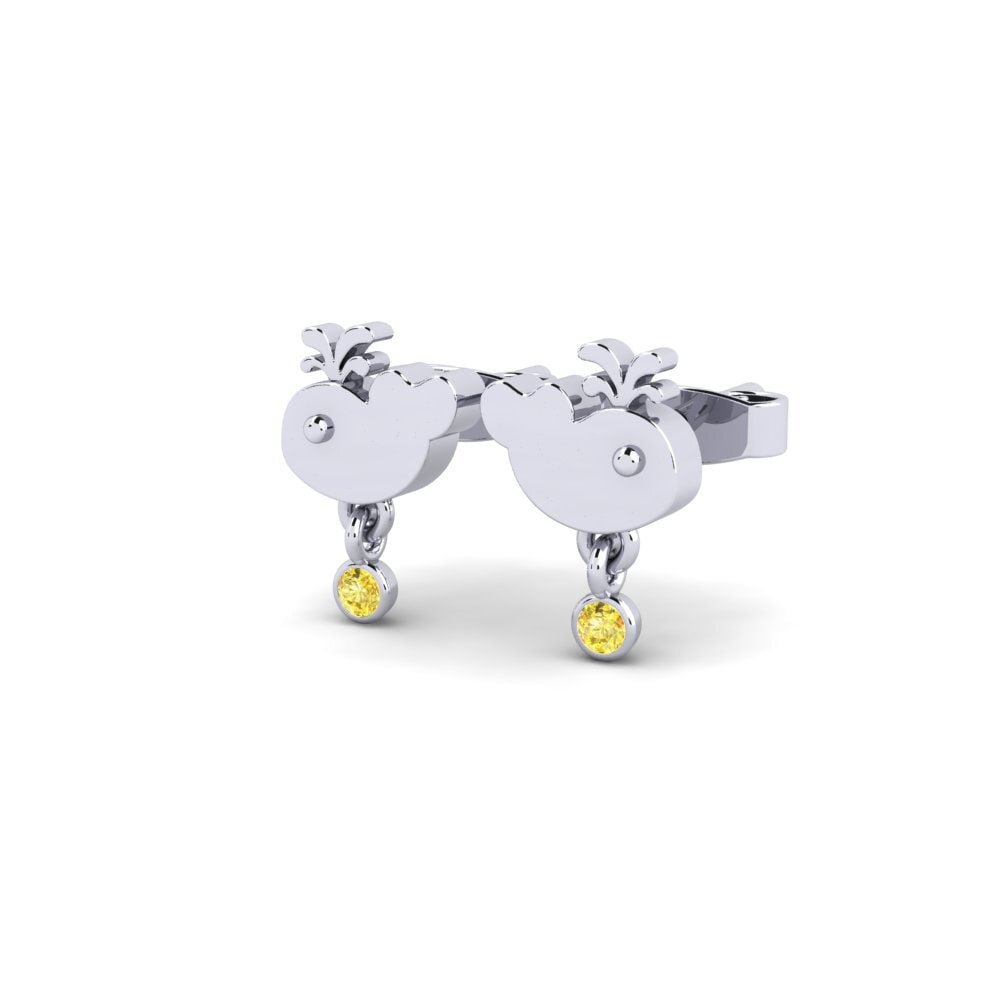 Yellow Sapphire Women's Earring Adella