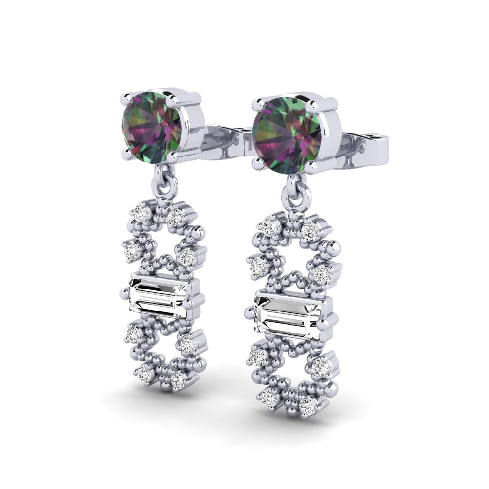 Mystic Topaz Women's Earring Adewse