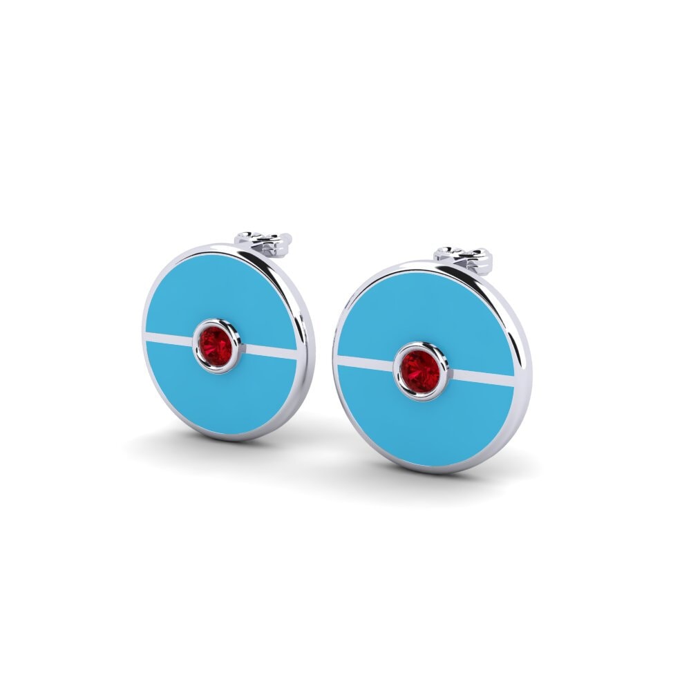 Red Zirconia Women's Earring Adhamh