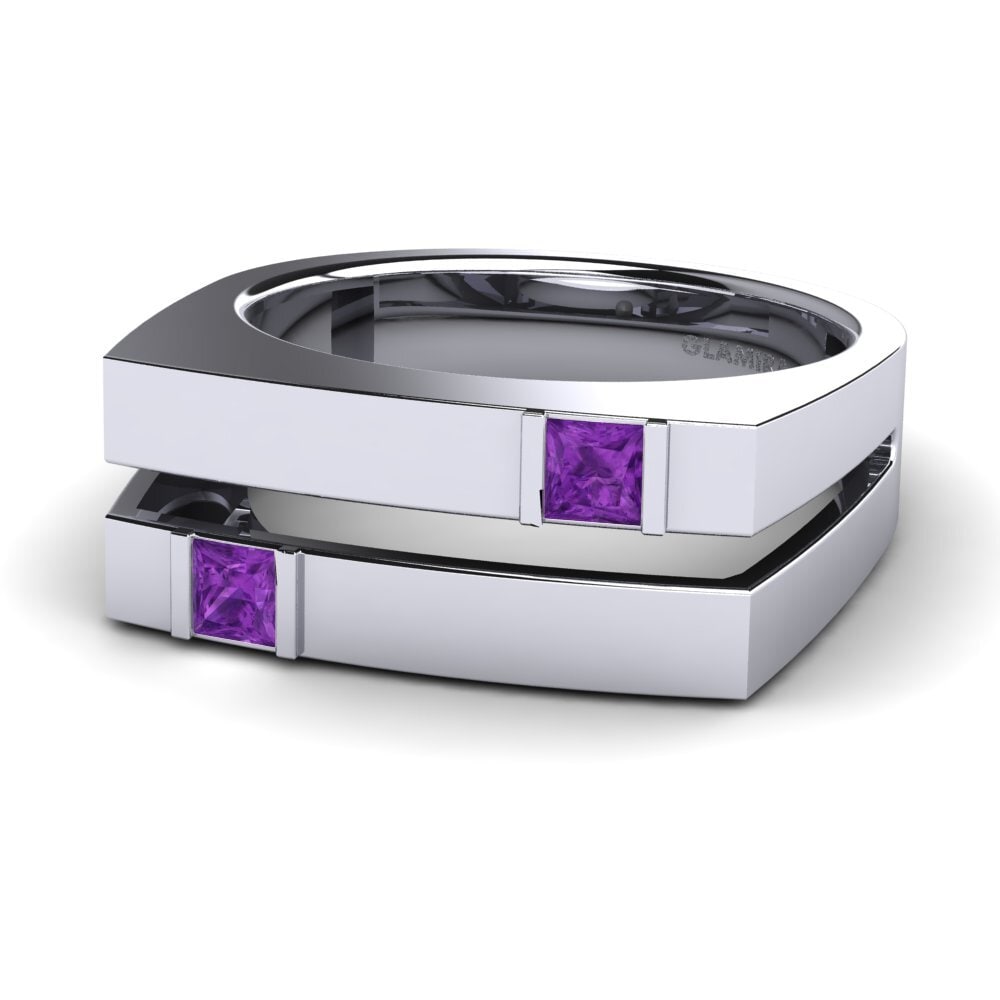 Amethyst Men's Ring Admetus