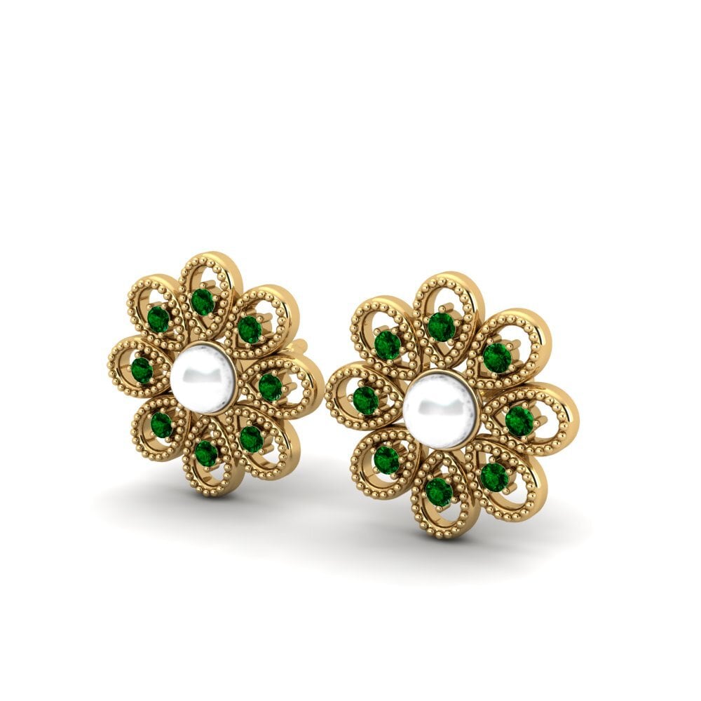 Green Zirconia Women's Earring Adol