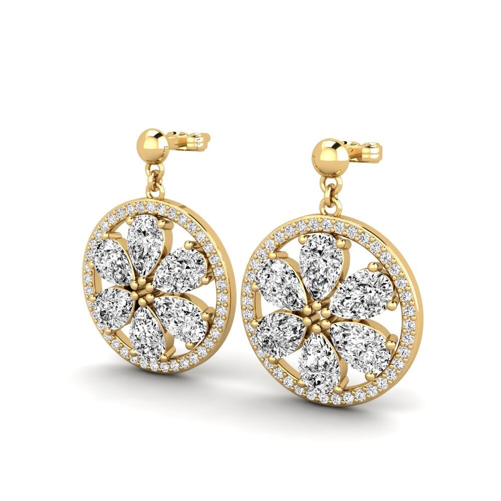 Moissanite Dames Oorbellen Adroit