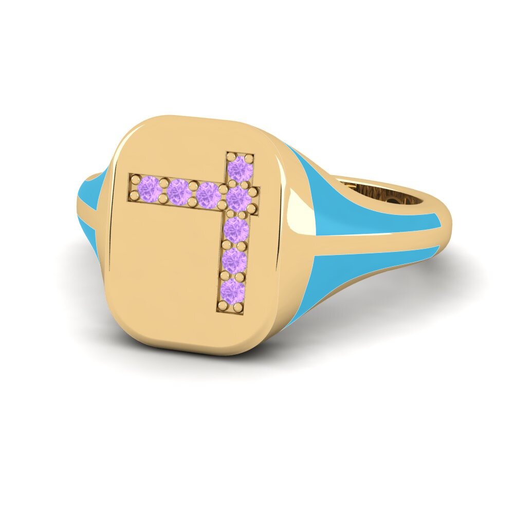 Amethyst Pinker Ring Adronia