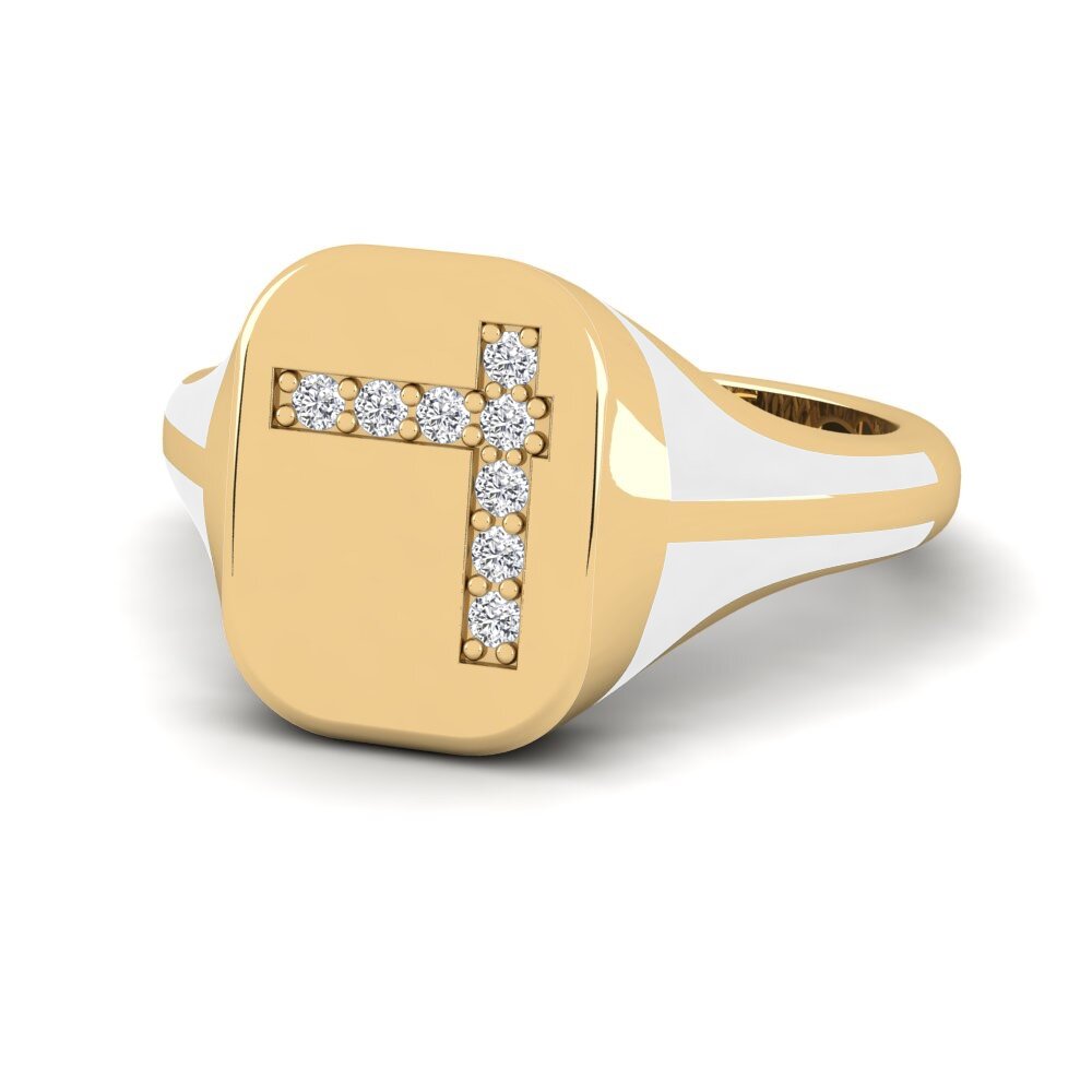 Diamant Pinker Ring Adronia