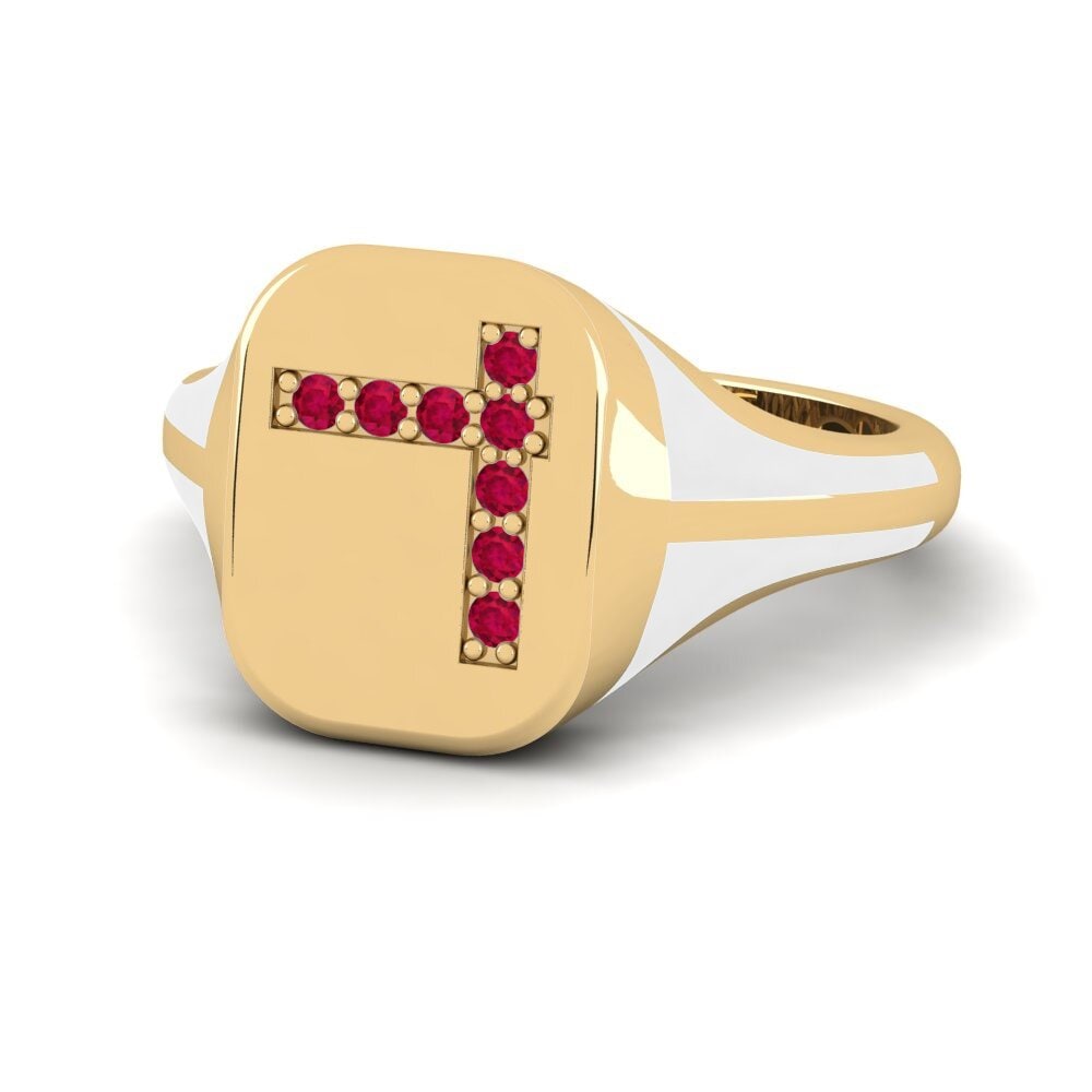 Rubin Pinker Ring Adronia