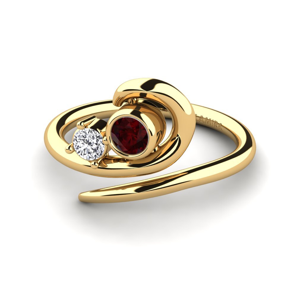 Garnet Ring Adsila