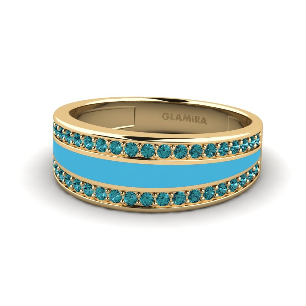 Blauer Diamant Ring Adstla