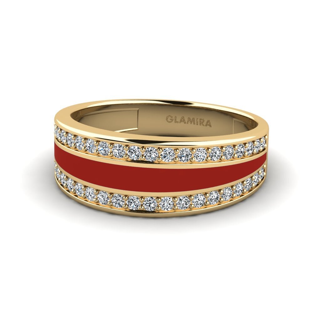 18ct Yellow Gold Ring Adstla