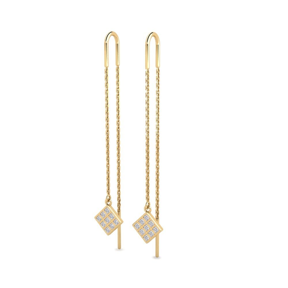 Princesa Diamante Pendiente de mujer Adulev