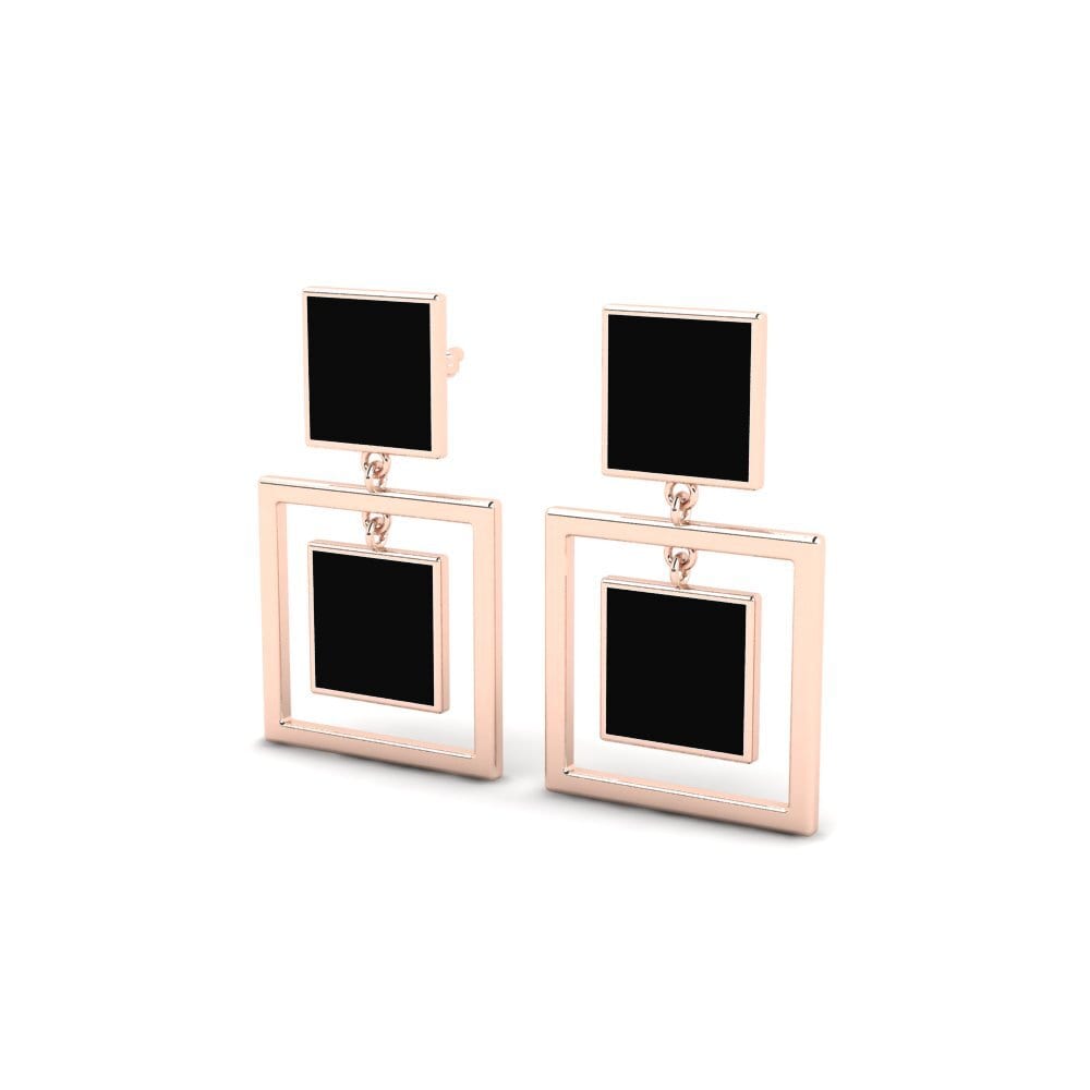 Rotgold 750 Ohrringe Adzhar