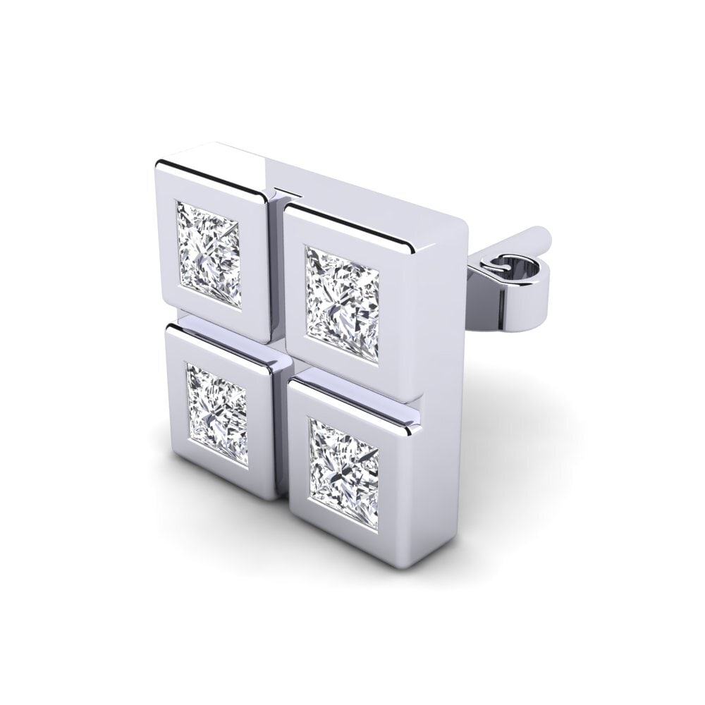Princesa Diamante Pendiente para hombre Aemilio