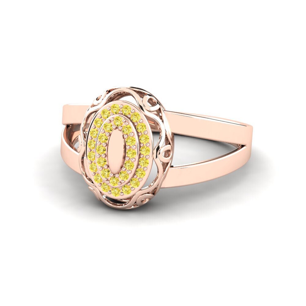Yellow Sapphire Ring Afeetyos