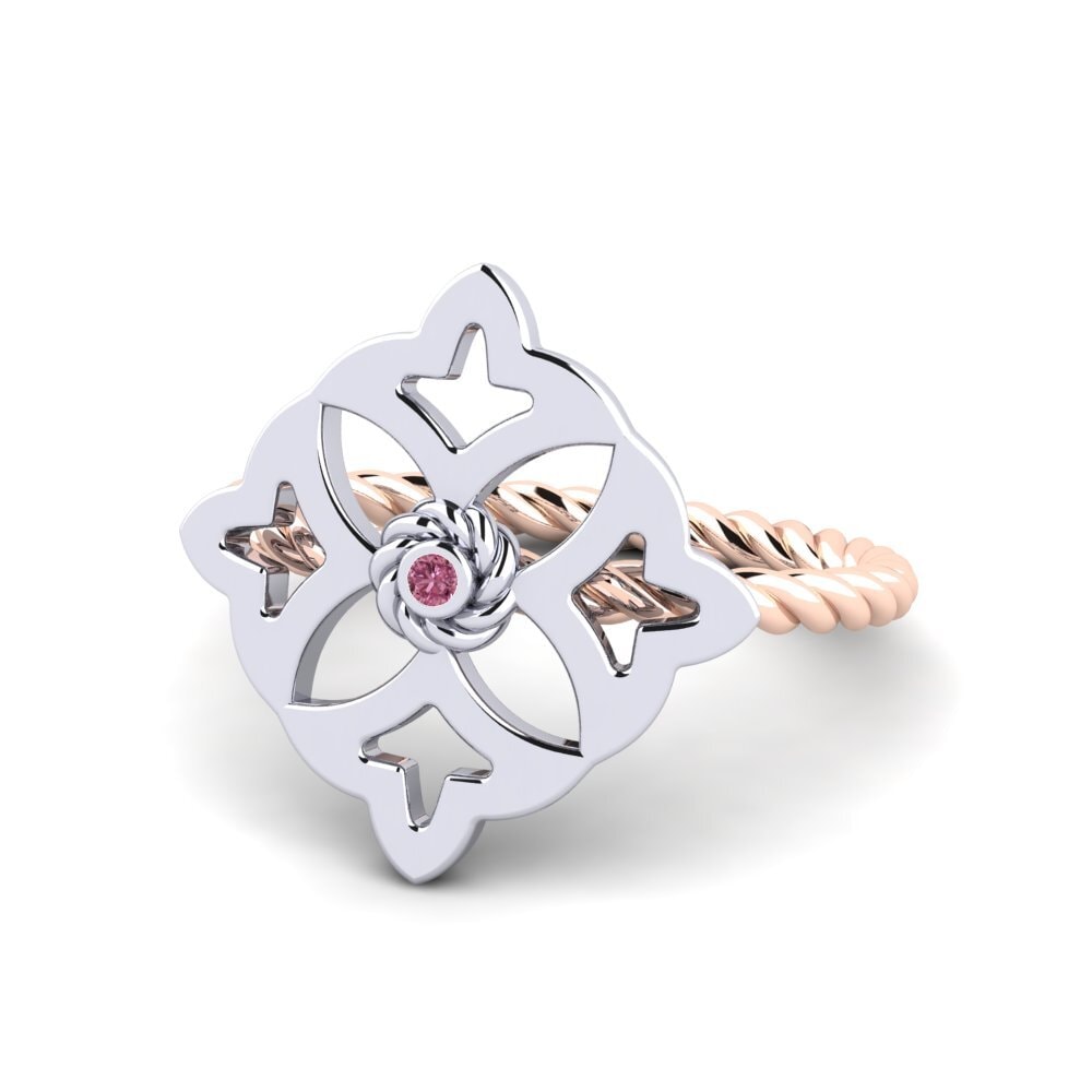 Rhodolite Garnet Ring Afnares