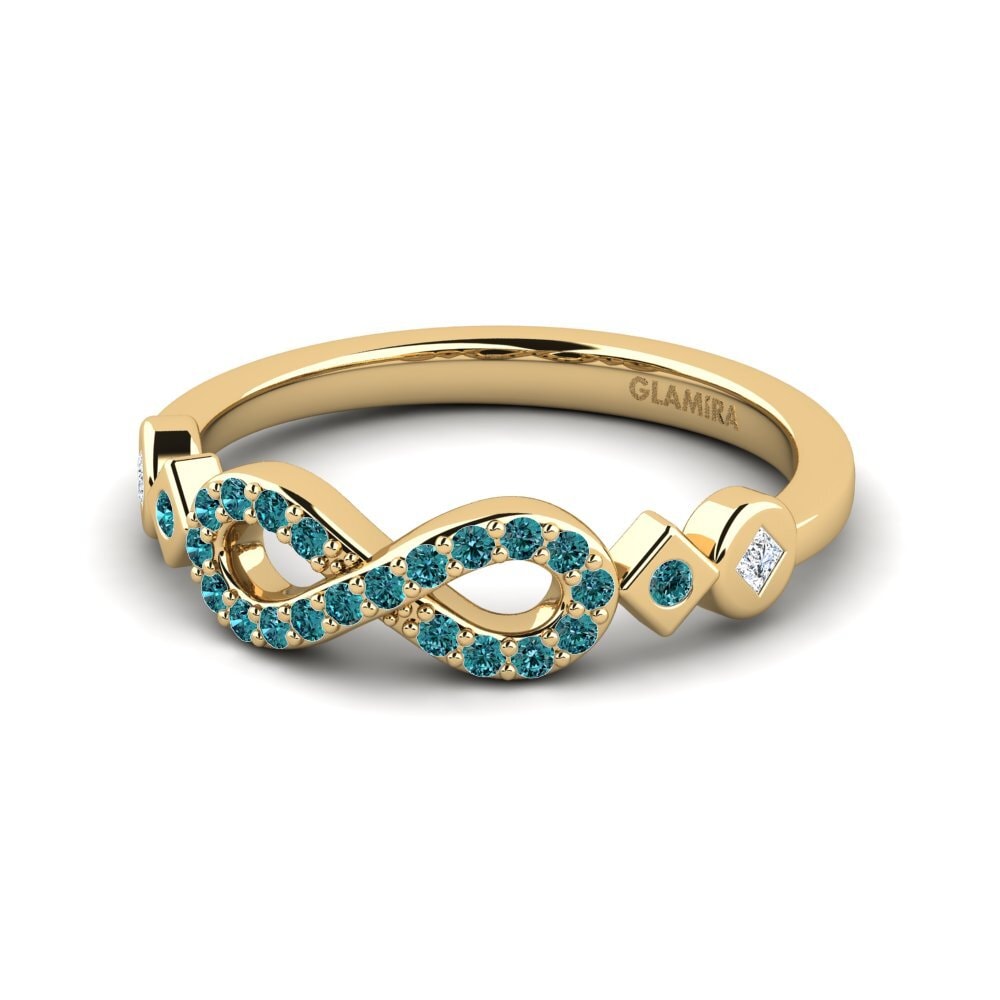 Blauer Diamant Ring Afrisera