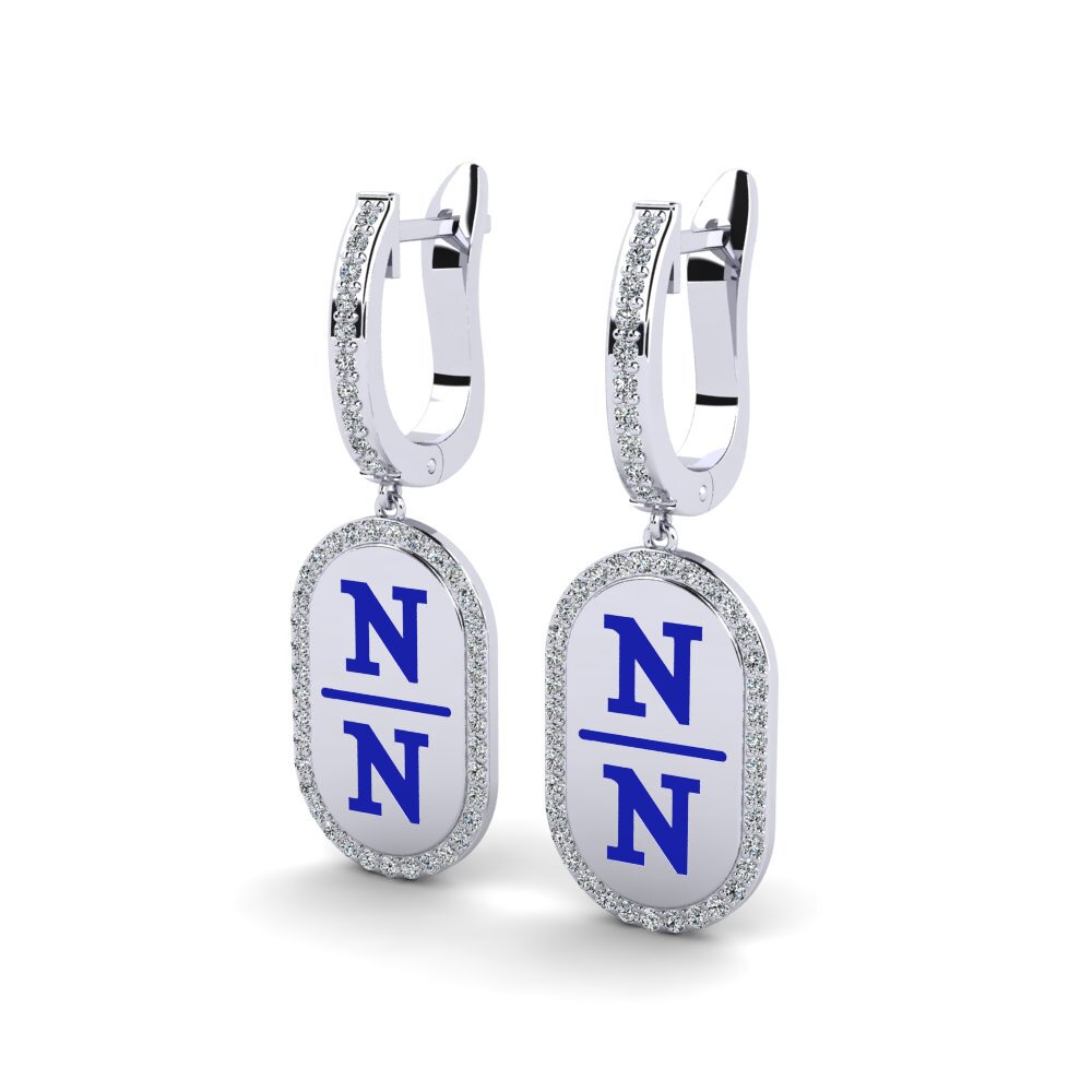 950 Platinum Women's Earring Agamy