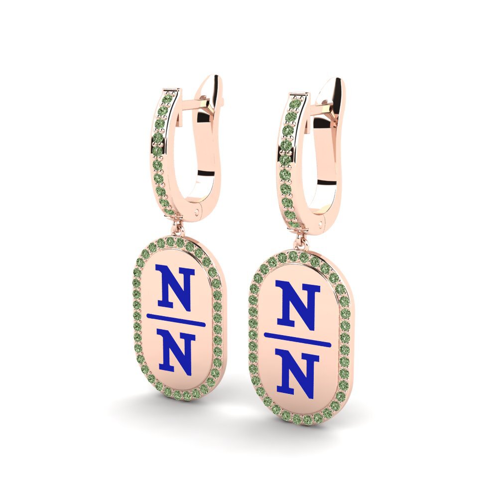 Green Diamond Women's Earring Agamy