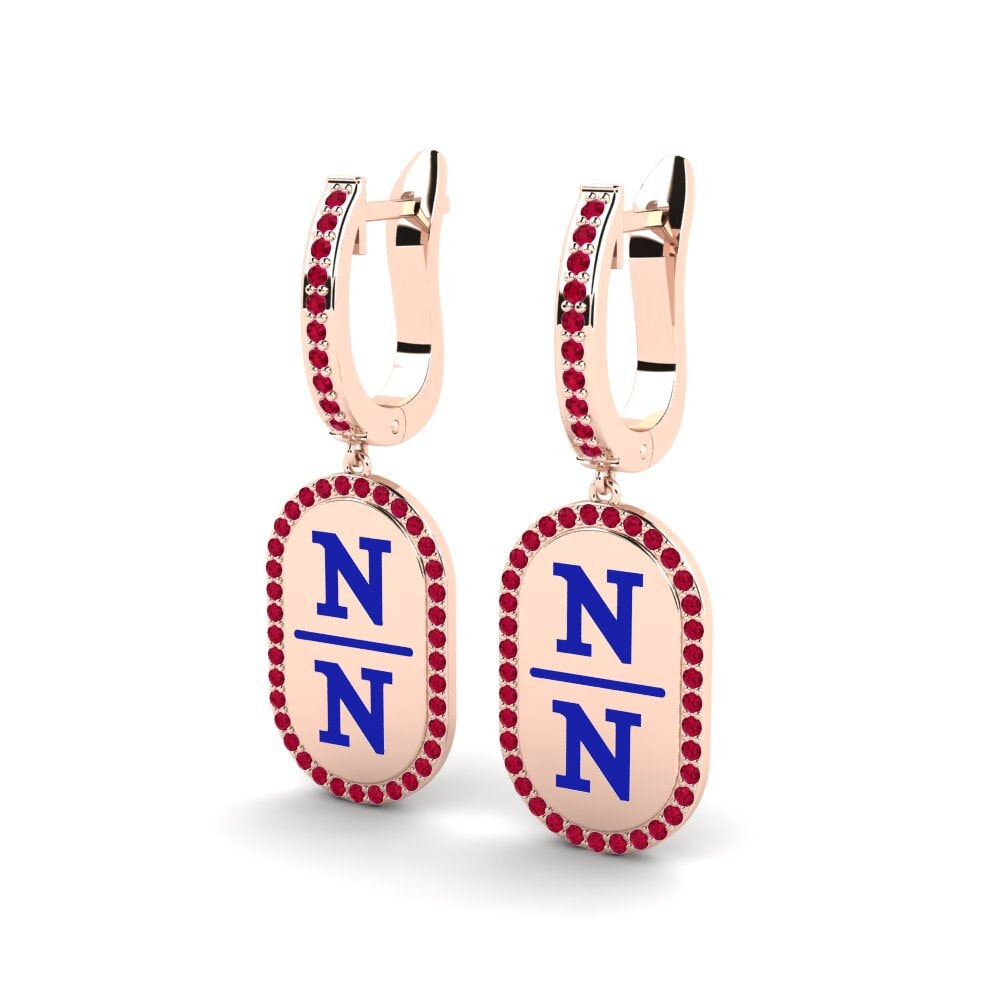 Ruby Women's Earring Agamy
