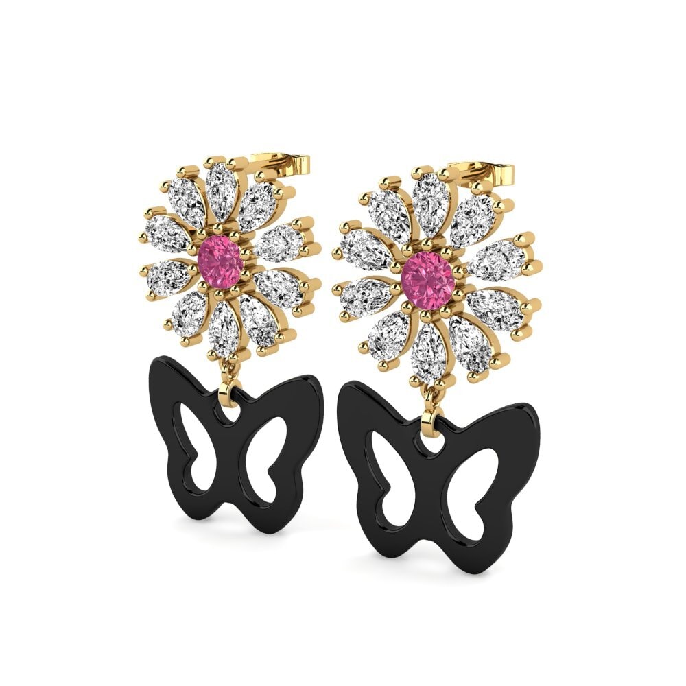 Pink Tourmaline Women's Earring Aganju