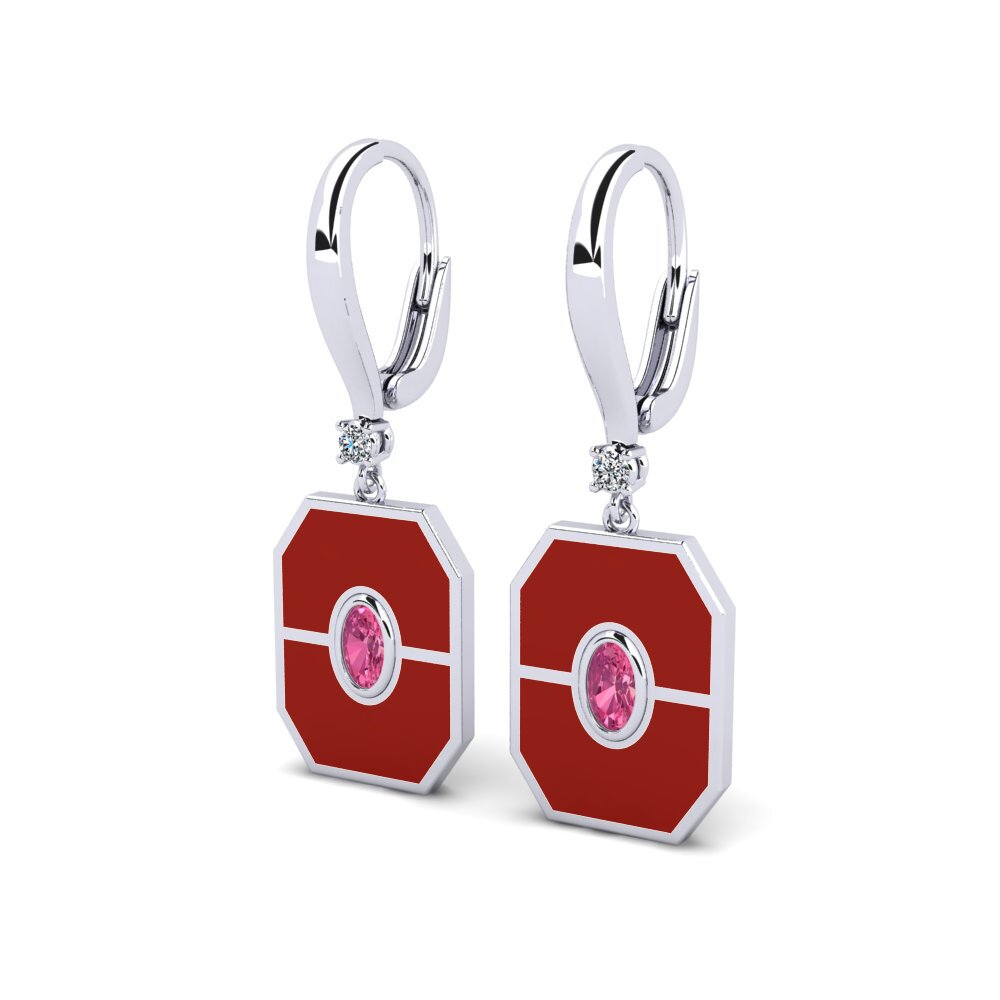 Pink Tourmaline Women's Earring Agatize