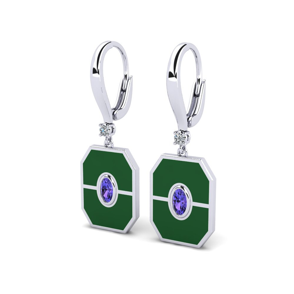 Tanzanite Women's Earring Agatize