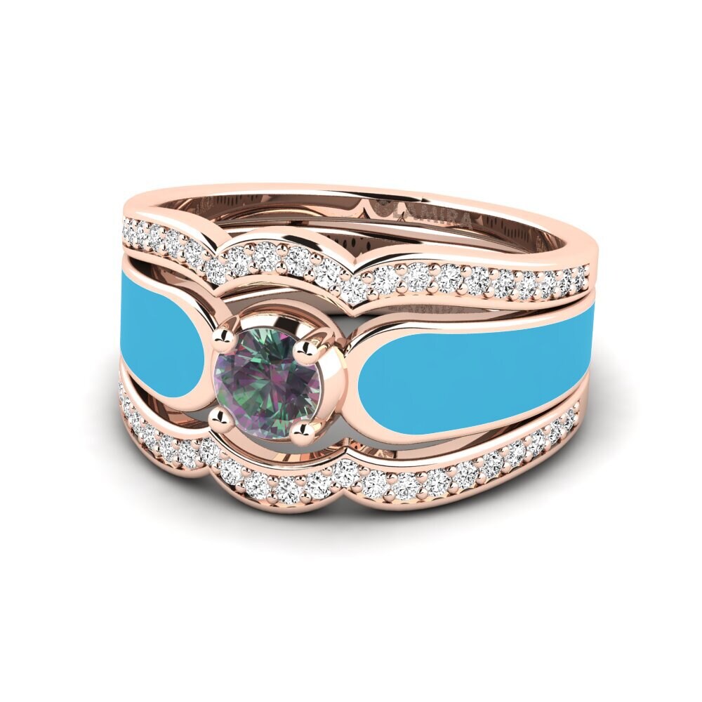 Mystic Topas Ring Agend SET