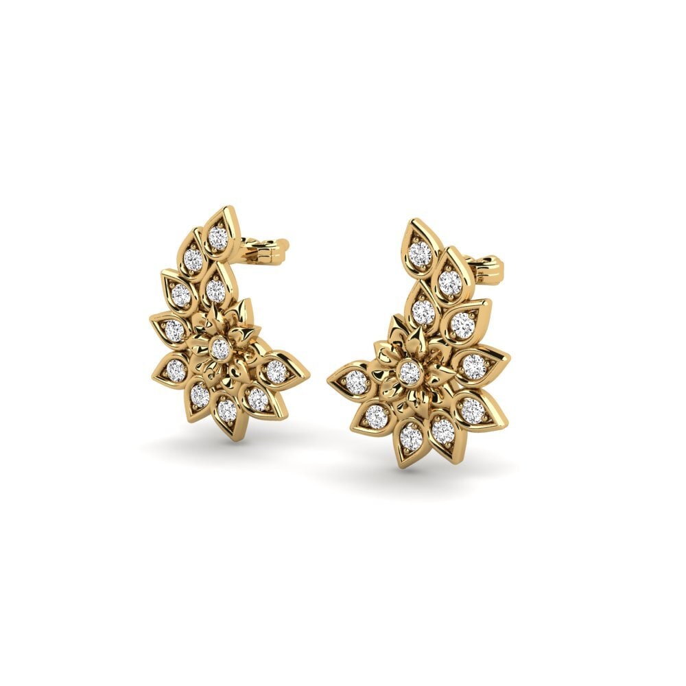 Đá Moissanite Bông tai nữ Agglo