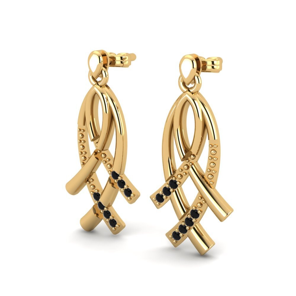 Black Onyx Women's Earring Aghna