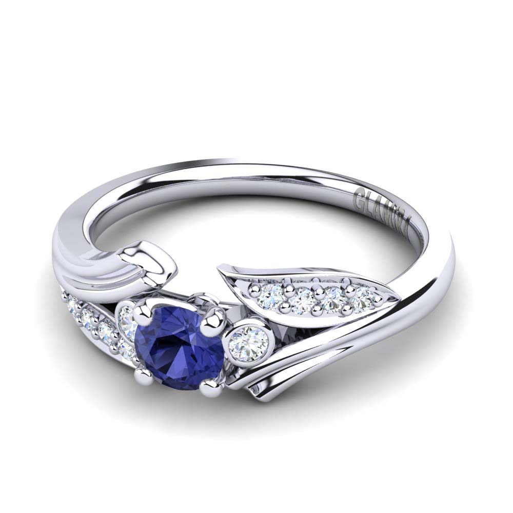 Bague de fiançailles Agnella 0.25 crt Tanzanite