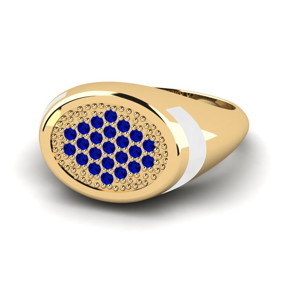 Saphir Pinker Ring Agund