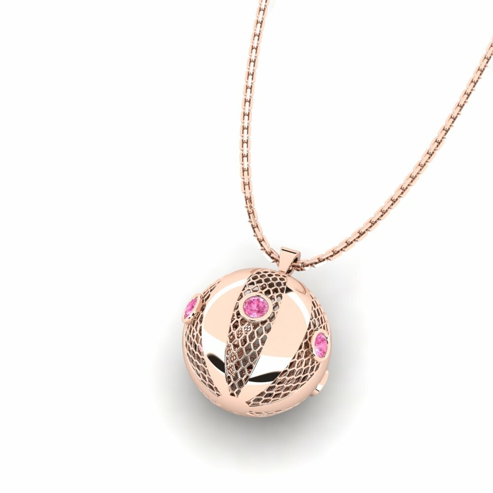 Pink Sapphire Women's Pendant Aila