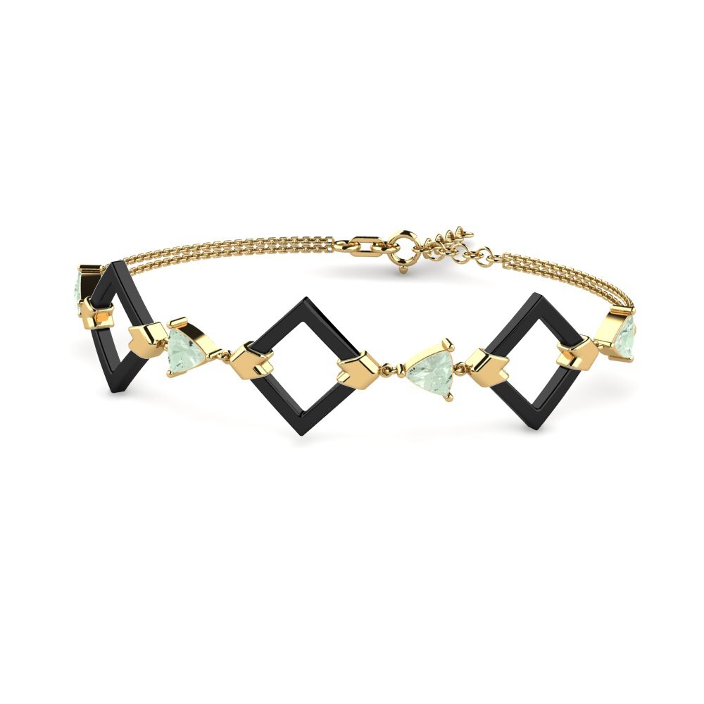Amatista verde Pulsera de Mujer Aileen